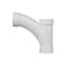 Charlotte Pipe And Foundry Charlotte Pipe Schedule 40 4 in. Hub X 4 in. D Hub PVC Long Turn Wye 1 pk PVC005011200 - alternate 2